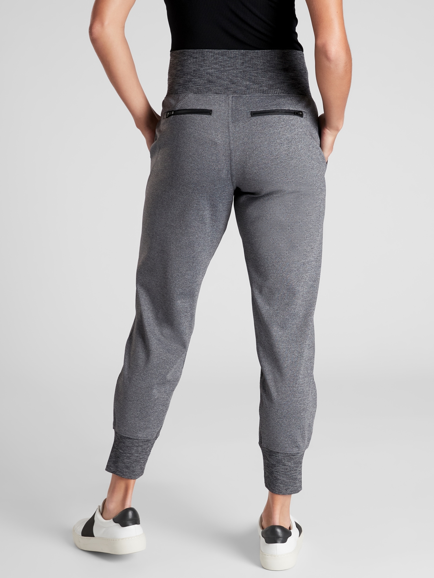 athleta venice velvet stripe jogger