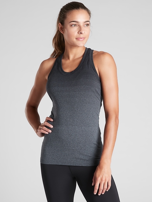 View large product image 1 of 3. Momentum Gradient Heather Tank