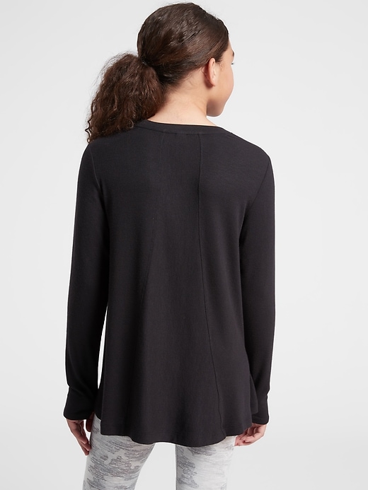 2 of 8 showing, with the color Black of product Athleta Girl Up for Anything Top