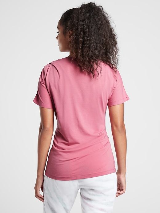 Image number 2 showing, Essence Pleated Tee