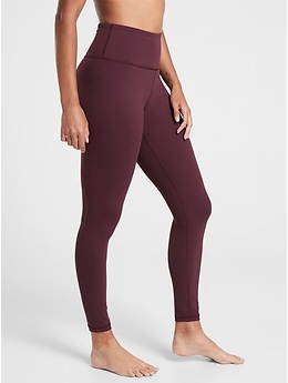 athleta maroon leggings