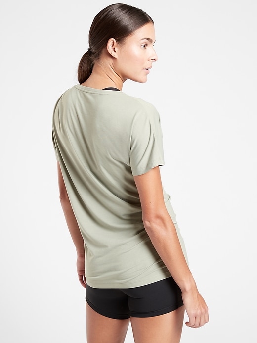 Image number 2 showing, Essence Pleated Tee
