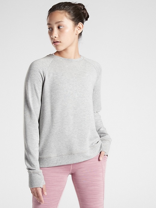 Athleta Girl Cozy Cross Your Fingers Sweatshirt | Athleta