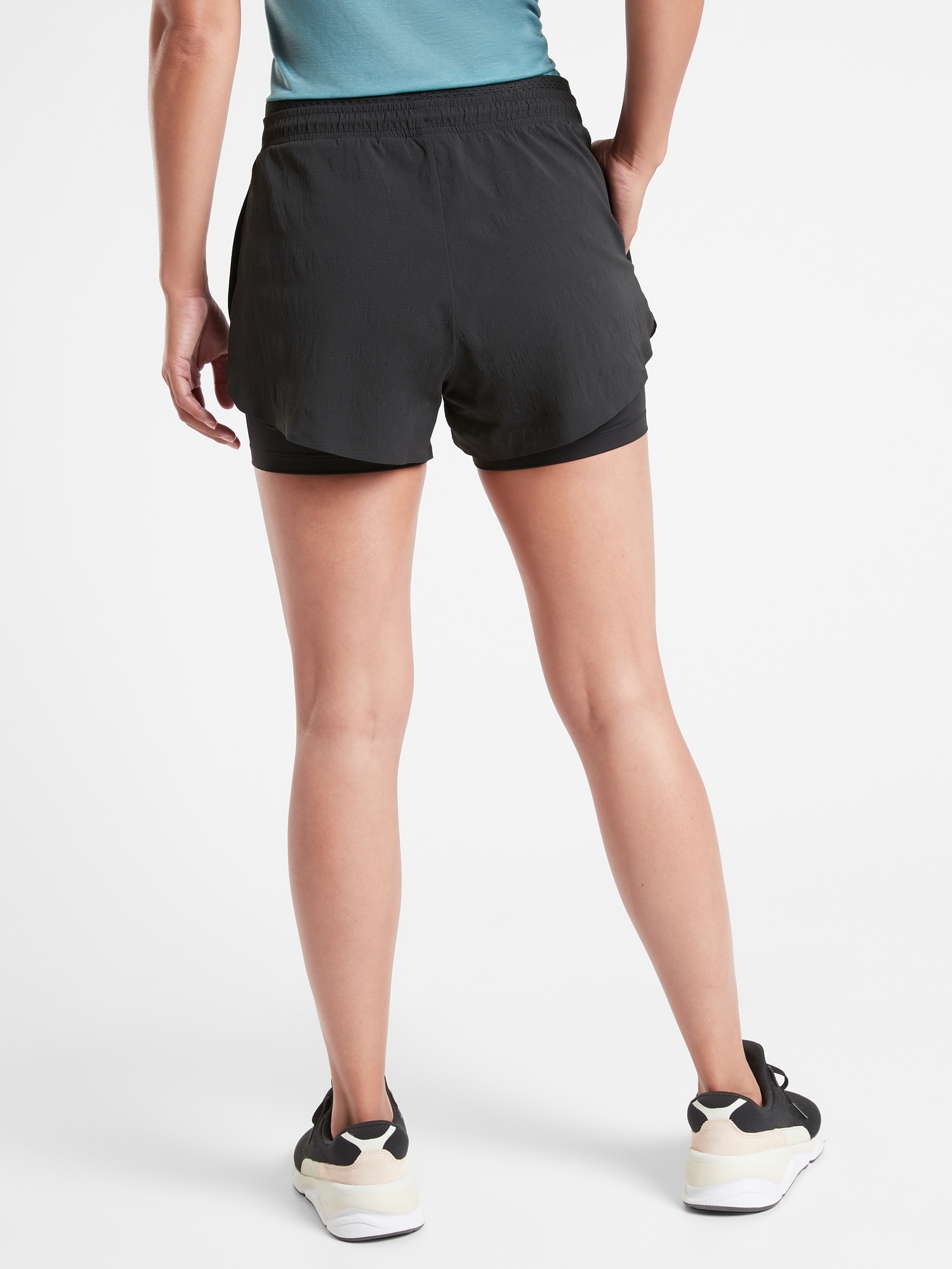 athleta 2 in 1 shorts