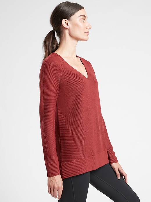 Image number 3 showing, Hanover V&#45Neck Sweater