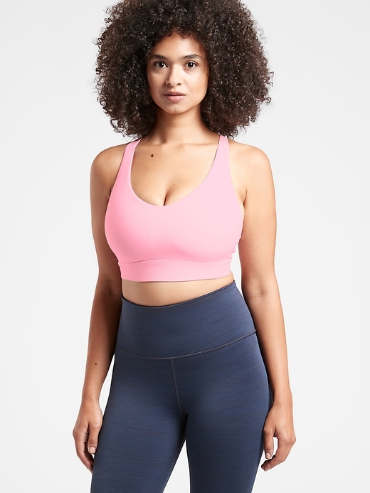 1 of 8 showing, with the color Petit Four Pink of product Solace Bra D-DD+
