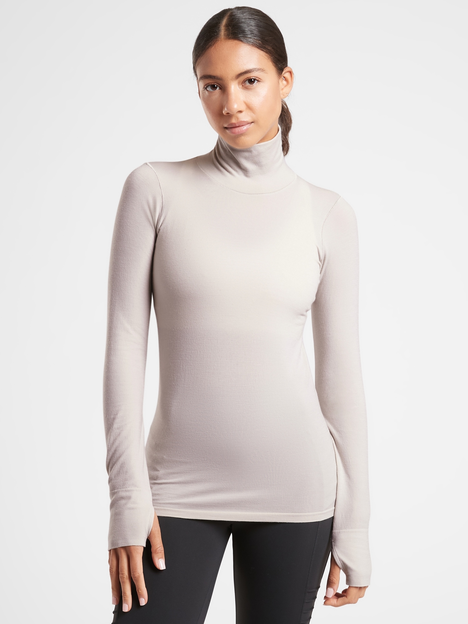 Foresthill Ascent Seamless Turtleneck | Athleta