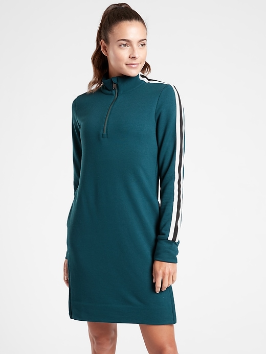 Image number 1 showing, Crosstown Track Dress