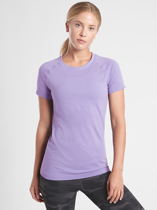 Momentum Seamless Tee | Athleta