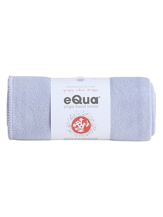 View large product image 1 of 1. eQua Hand Yoga Towel by Manduka&#174