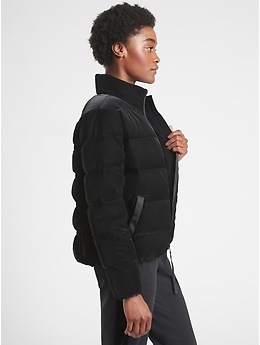 Venice Velvet Down Jacket | Athleta