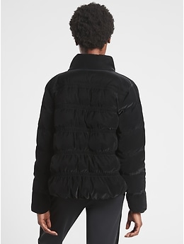 Venice Velvet Down Jacket | Athleta