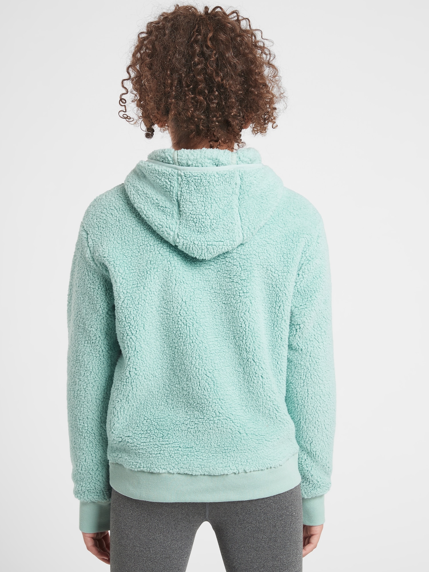 Athleta hot sale sherpa sweatshirt