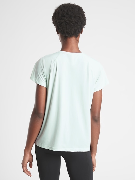 2 of 8 showing, with the color Halcyon Blue of product Ultimate Train Tee