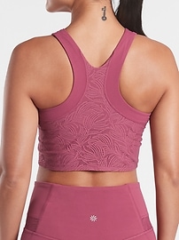 View large product image 3 of 3. Conscious Luxe Lace Crop A&#45C