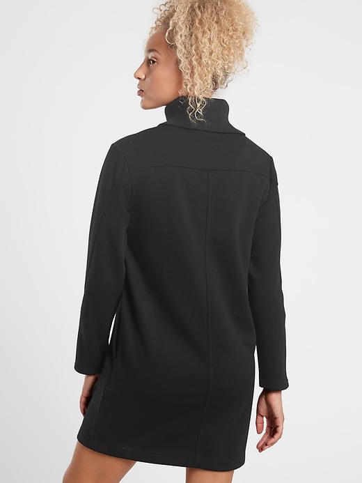 2 of 8 showing, with the color Black of product Cozy Karma Vela Dress