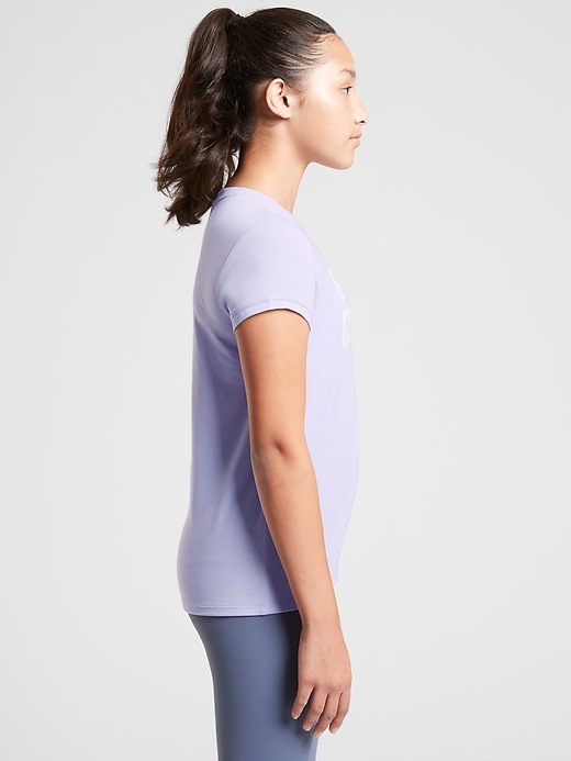 Image number 3 showing, Athleta Girl Be the Change Tee