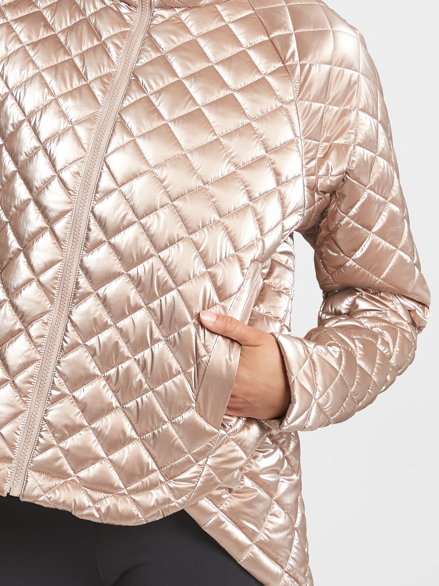 Whisper Featherless Metallic Jacket Athleta