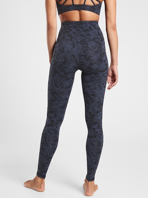 2 of 8 showing, with the color Frosted Floral Black/ Blue of product Elation Textured Tight