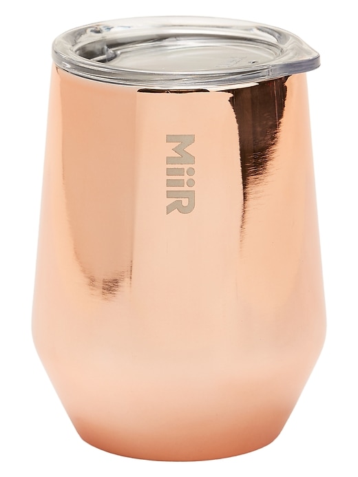 1 of 8 showing, with the color Rose Gold of product 10 oz Wine Tumbler by MiiR®