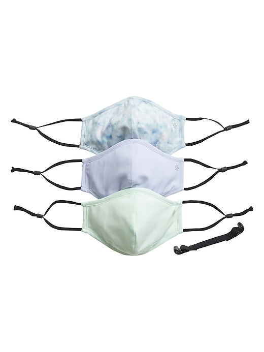 View large product image 1 of 2. Athleta Girl Adjustable Made To Move Non Medical Mask 3 Pack