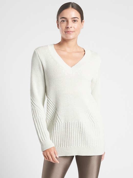 Image number 1 showing, Teton V &#45Neck Sweater