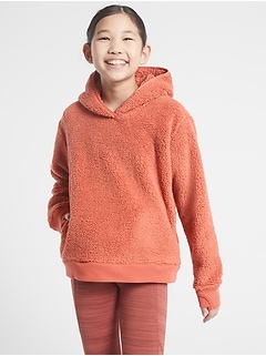 sherpa sweatshirt girls