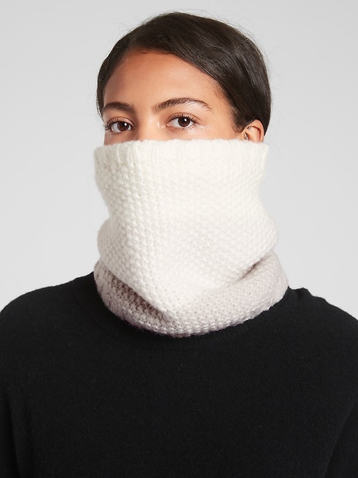 View large product image 2 of 3. Cozy Stripe Snood