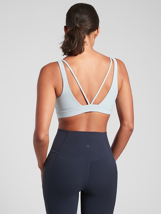 2 of 8 showing, with the color Voyage Grey of product Exhale Bra D-DD+