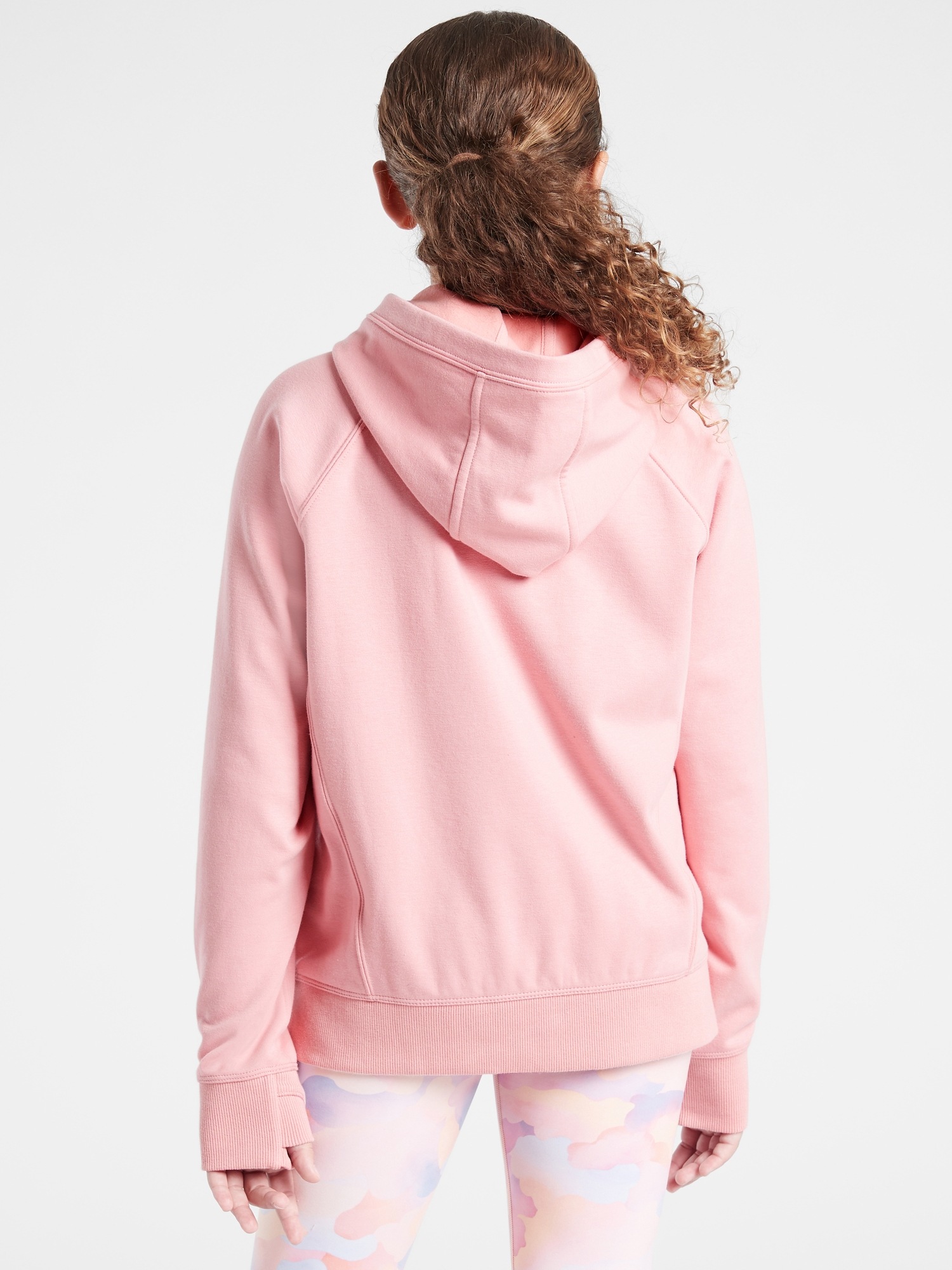 Athleta stronger long online hoodie