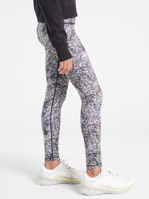Image number 3 showing, Athleta Girl Printed Chit Chat Tight