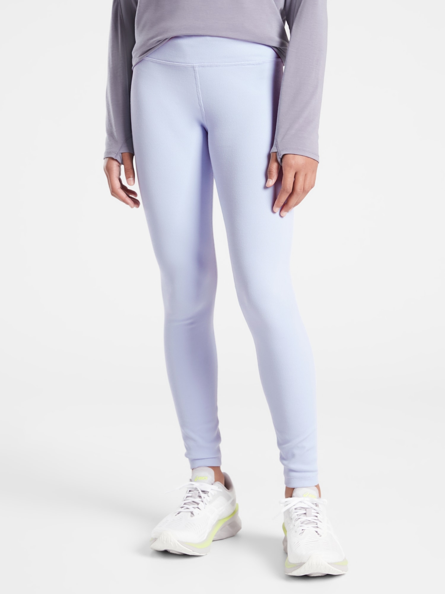 Athleta Girl High Rise Ribbed Chit Chat Tight