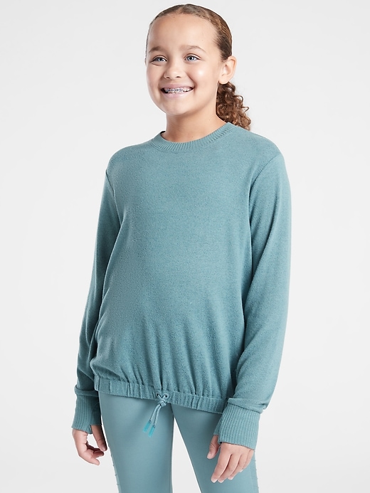 Image number 1 showing, Athleta Girl Luck of the Drawcord Top
