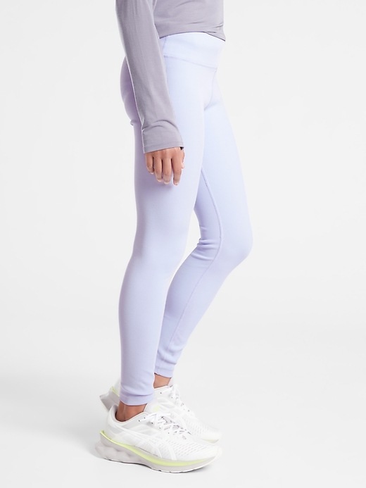 Image number 3 showing, Athleta Girl High Rise Ribbed Chit Chat Tight