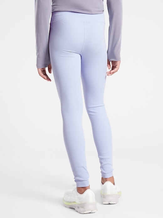 Image number 2 showing, Athleta Girl High Rise Ribbed Chit Chat Tight