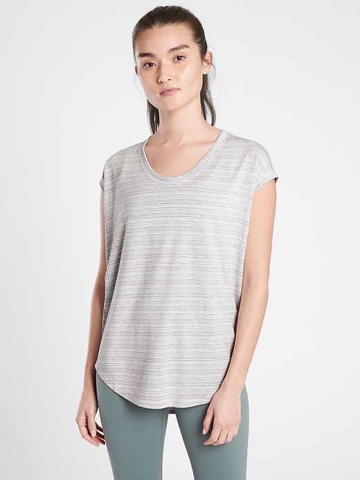 Image number 1 showing, Cloudlight Stratus Striped Tee