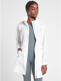athleta rain drop jacket