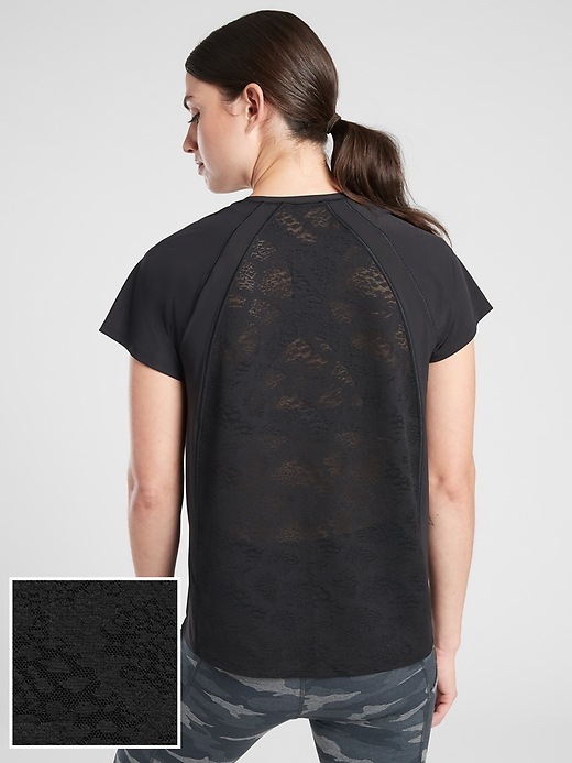 Image number 1 showing, Ultimate Tee Floral Mesh