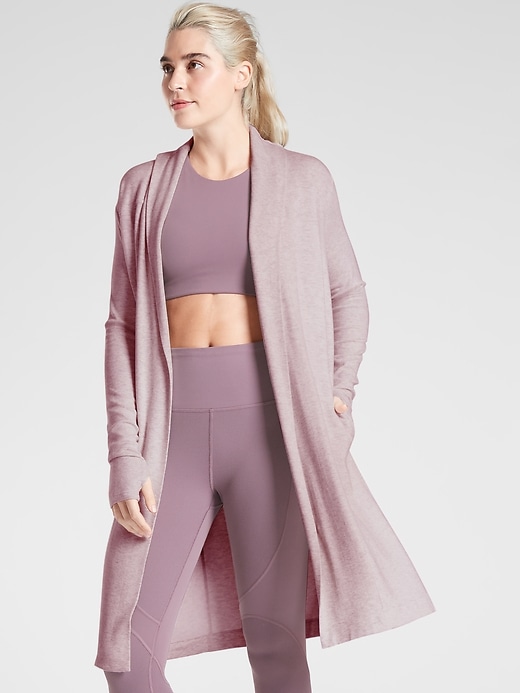 Athleta Canopy Wrap in Nirvana. 1