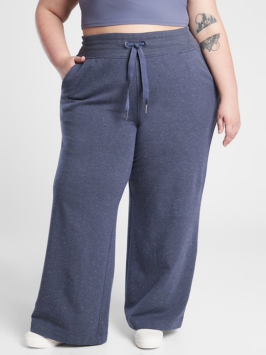 1 of 8 showing, with the color Navy Multi Nep of product Balance Pant