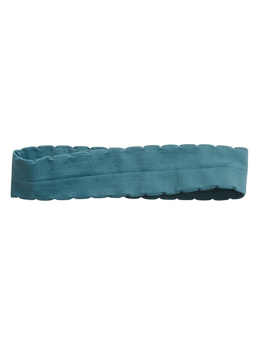 2 of 8 showing, with the color Dark Surf Teal of product Athleta Girl Seamless Headband
