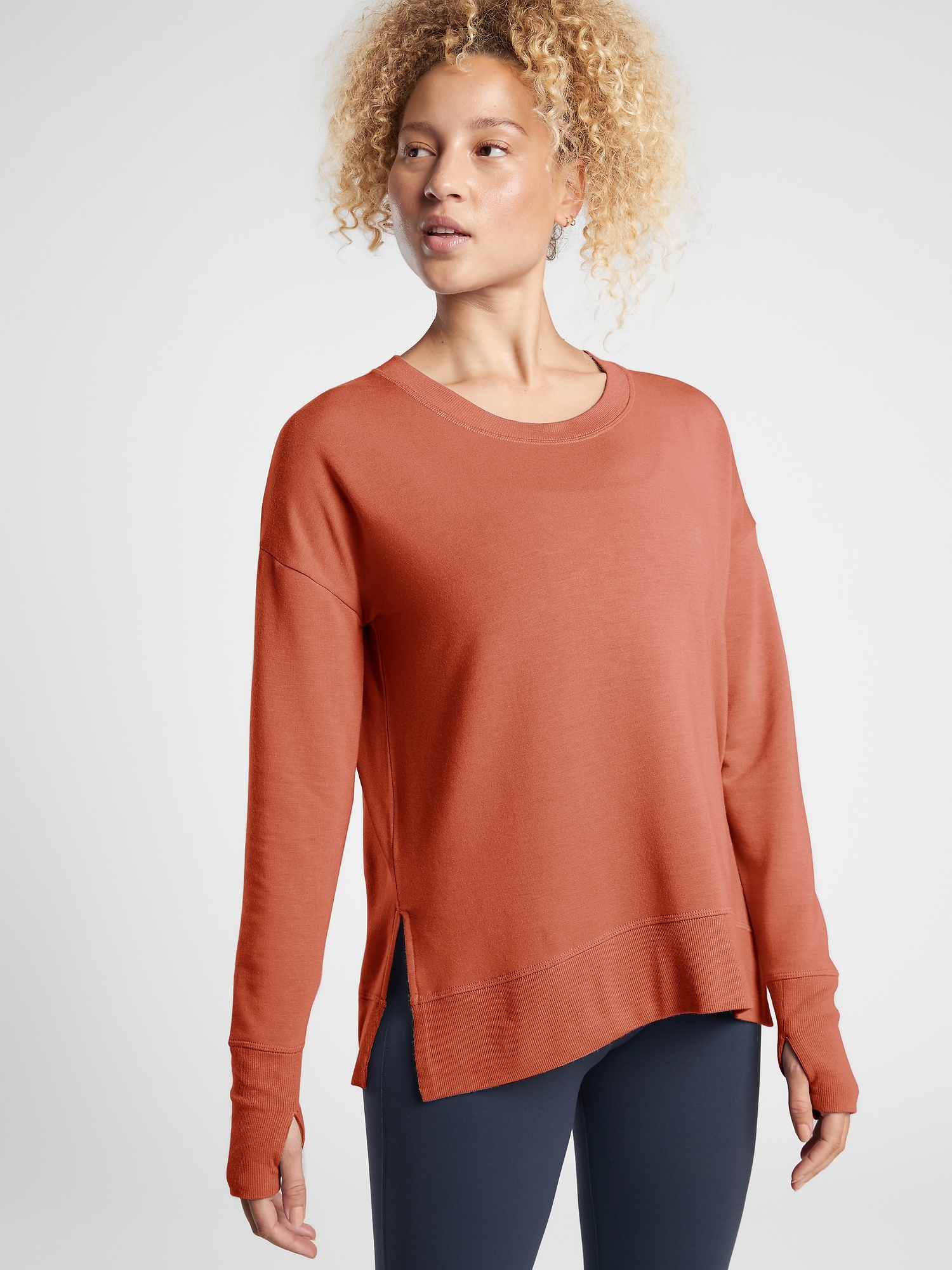 Athleta coaster luxe online sweatshirt