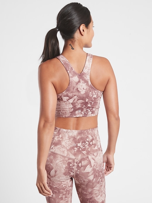 1 of 8 showing, with the color Antoinette Velvety Pink of product Conscious Crop Bra A-C