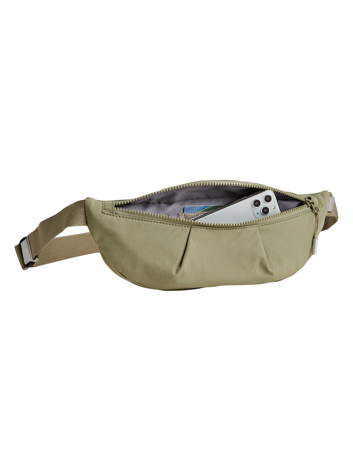 athleta white fanny pack