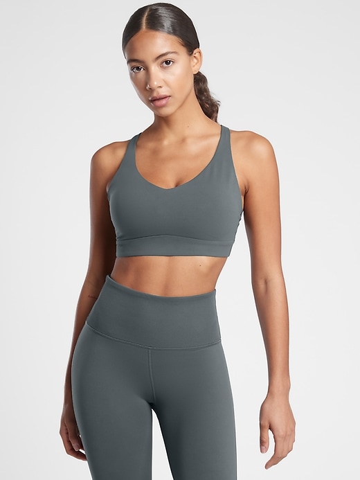 1 of 8 showing, with the color Anthracite Grey of product Solace Bra D-DD+