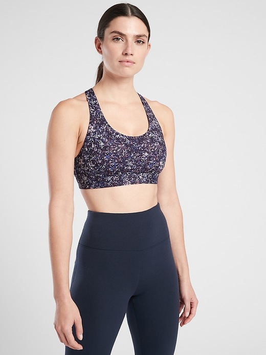 2 of 8 showing, with the color Sandstone Navy Multi of product Ultimate Bra A-C