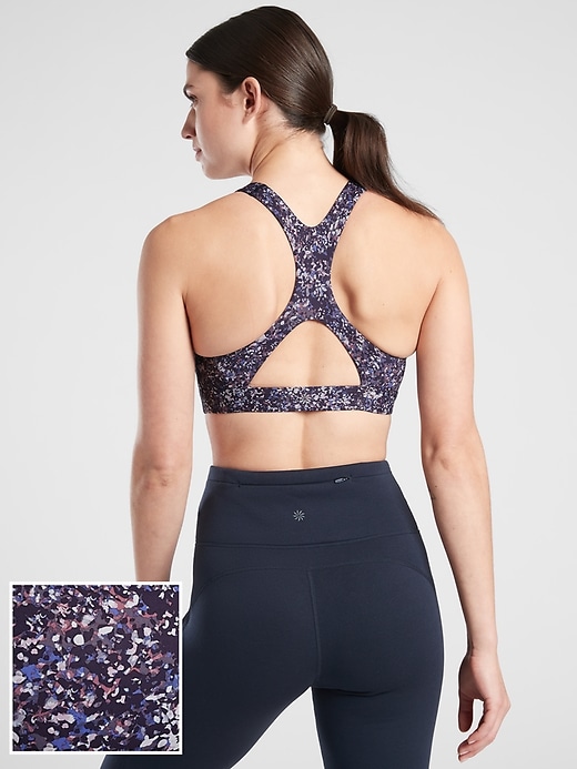1 of 8 showing, with the color Sandstone Navy Multi of product Ultimate Bra A-C