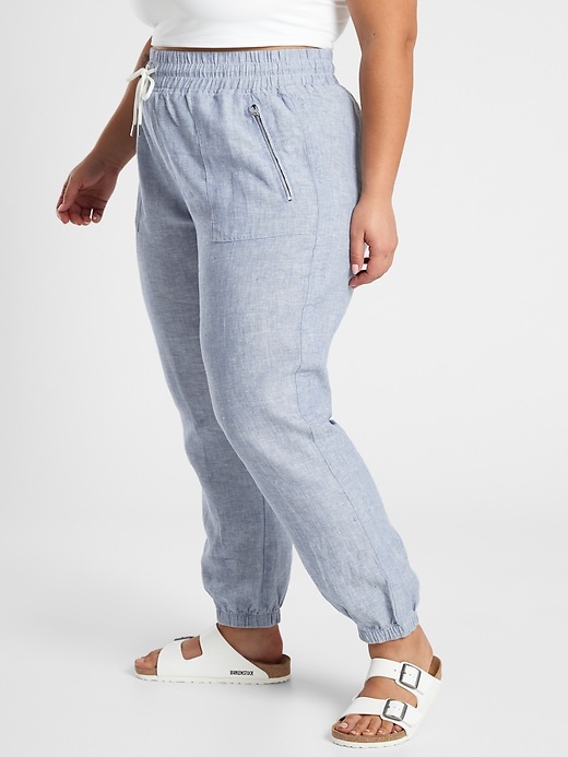 Image number 3 showing, Cabo Linen Jogger
