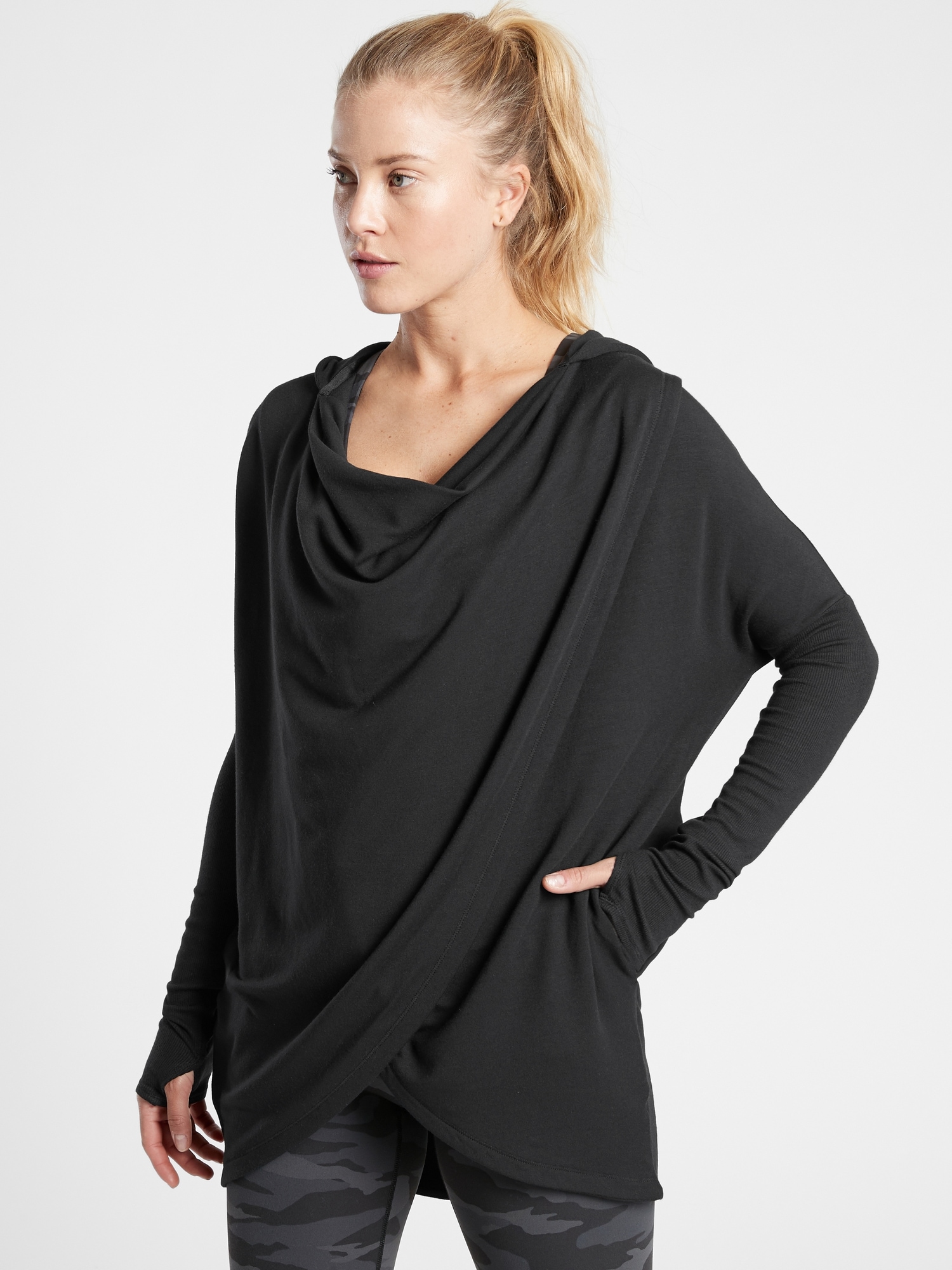 Purana Wrap Sweatshirt | Athleta