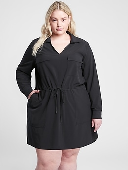 athleta wrap dress